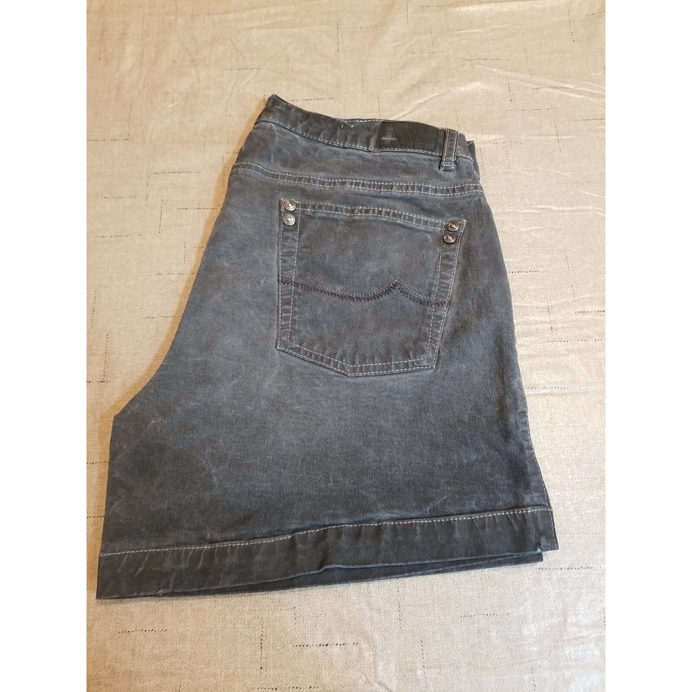 Buffalo Women's Gray Stone Wash Shorts Size 6/28 Chambray‎ Casual Coastal